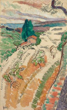 Paysage, St. Tropez, c1904. Creator: Matisse, Henri (1869-1954)