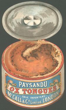 Paysandu ox tongue, 1890s