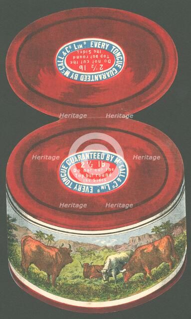 Paysandu ox tongue, 1890s. Artist: Unknown