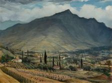 Pays Basque, c1925. Creator: CRW Nevinson
