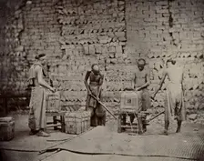 Packaging of slab tea, end of 19th century. Creator: Nikolai Apollonovich Charushin
