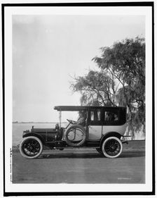 Packard 1912 limousine, (1912?). Creator: Unknown