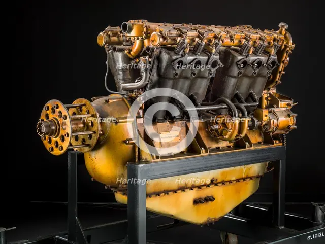 Packard B-12 (Model 905), V-12 Engine, Circa 1916. Creator: Packard Motor Car Company.