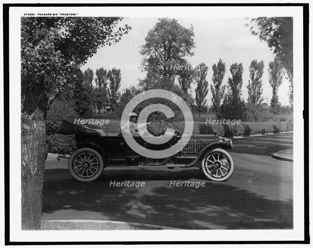 Packard six phaeton, (1912?). Creator: Unknown.