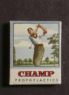 Packet of Champ Prophylactics, early 20th century. Creator: Unknown