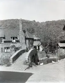 Packhorse Bridge, Allerford, Somerset, c1955. Creator: Arthur Charles Kirby Ware