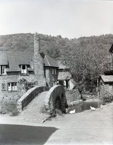 Packhorse Bridge, Allerford, Somerset, c1955. Creator: Arthur Charles Kirby Ware