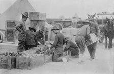 Packing at Texas City, between c1910 and c1915. Creator: Bain News Service