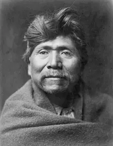 Pachilawa-Walapai chief, c1907. Creator: Edward Sheriff Curtis