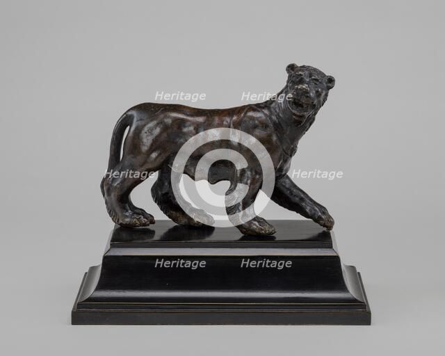 Pacing Female Panther, mid 16th century. Creator: Unknown.