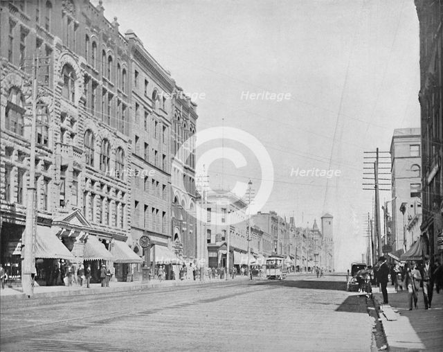 'Pacific Avenue, Tacoma, Washington', c1897. Creator: Unknown.