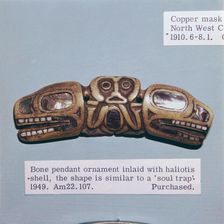 Pacific Northwest Coast Indian Haida Tribe, Soul Trap, used by a Shaman