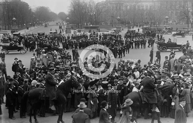 Pacifists, 2 Apr 1917. Creator: Harris & Ewing.