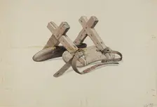 Pack Saddle, 1935/1942. Creator: Frank C. Barks