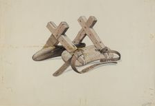 Pack Saddle, 1935/1942. Creator: Frank C. Barks