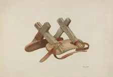 Pack Saddle, c. 1940. Creator: Cornelius Christoffels