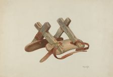 Pack Saddle, c. 1940. Creator: Cornelius Christoffels