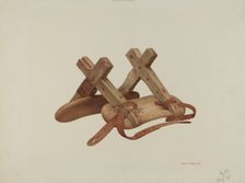 Pack Saddle, c. 1940. Creator: Robert W.R. Taylor