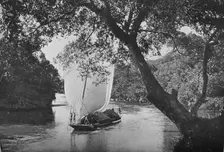 Padda Boat in Full Sail c1890, (1910). Artist: Alfred William Amandus Plate