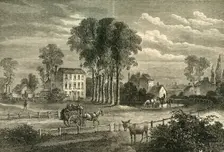 Paddington Green in 1750 (c1876). Creator: Unknown