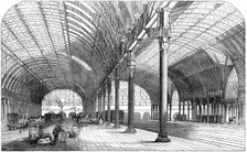 Paddington Station, the London terminus of the Great Western Railway, 1854. Creator: Unknown