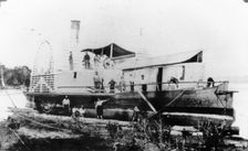 Paddle Steamer (Ipswich), c1880s. Creator: Unknown