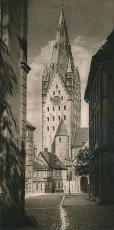 Paderborn - Cathedral Tower 1931. Artist: Kurt Hielscher