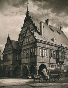 Paderborn - Rathaus 1931. Artist: Kurt Hielscher