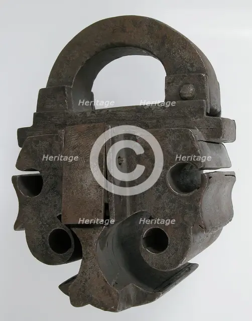 Padlock, French, 16th century. Creator: Unknown.