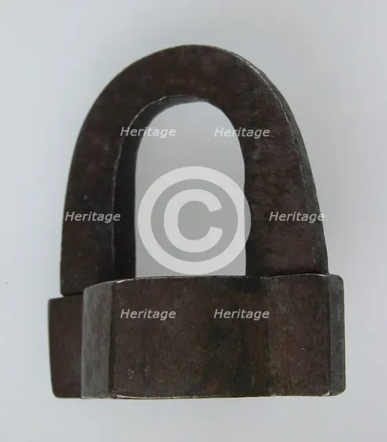 Padlock, French (?), 16th century. Creator: Unknown.