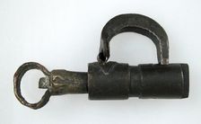 Padlock, German (?), 16th-18th century. Creator: Unknown