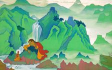 Padma Sambhava 1924. Artist: Nicholas Roerich