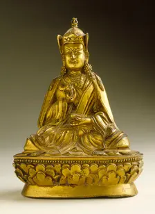 Padmasambhava (Guru Rinpoche, 8th century), 17th-18th century. Creator: Unknown