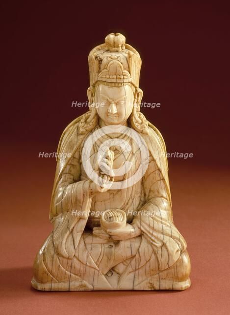 Padmasambhava (Guru Rinpoche, 8th century), 17th century. Creator: Unknown.