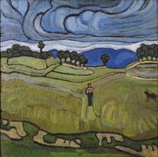 Paesaggio animato, 1915-1916