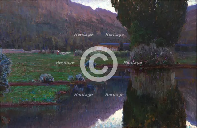 Paesaggio. Creator: Wolf Ferrari, Teodoro (1878-1945).
