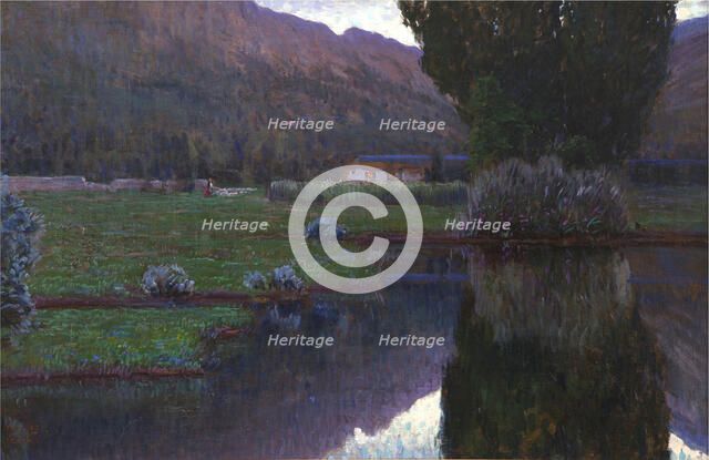 Paesaggio. Creator: Wolf Ferrari, Teodoro (1878-1945).