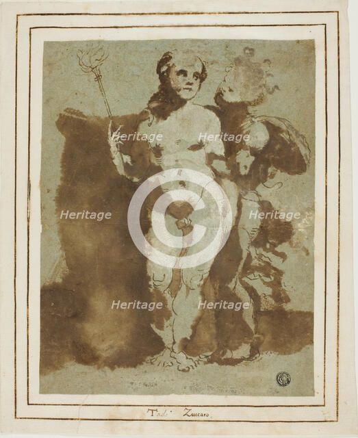 Pagan Child Couple, c. 1546. Creator: Unknown.