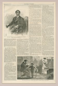 Page 53 from Harper's Weekly with an article about John W. Menard, January 23, 1869. Creator: Unknown