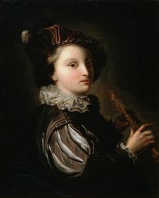 Page with a Reed Pipe late 17th or 18th century. Artist: Alexis Grimou