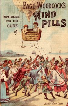 Page Woodcock’s Wind Pills, 19th century