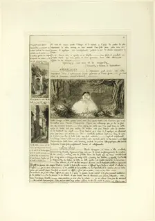 Page Four, from Letter on the Elements of Etching, 1864. Creator: Adolphe Martial Potemont