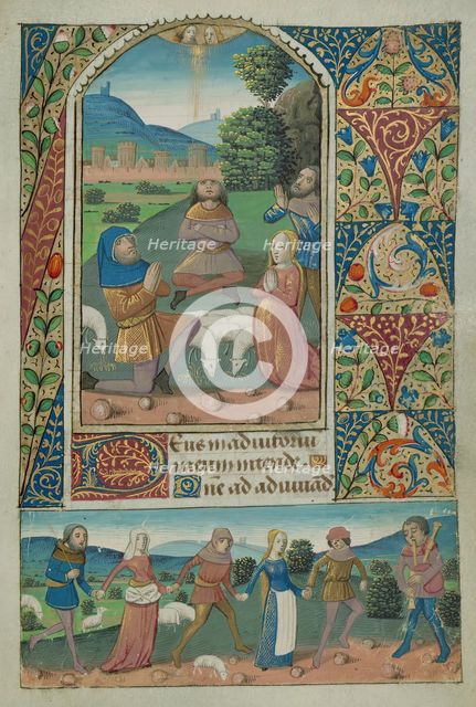 Page from a Book of Hours, 4th quarter 15th century.  Creator: Unknown.