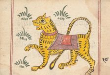 Page from a Book of Omens, ca. 1800. Creator: Unknown