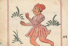 Page from a Book of Omens, ca. 1800. Creator: Unknown