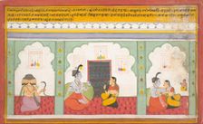 Page from a Dispersed Shiva Mahatmya (Great Tales of Shiva), ca. 1710. Creator: Unknown