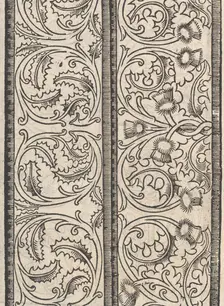 Page from Ein new kunstlich Modelbuch...(Page 14v), 1544., 1544. Creator: Peter Quentel