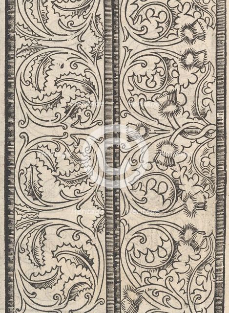 Page from Ein new kunstlich Modelbuch...(Page 14v), 1544., 1544. Creator: Peter Quentel.