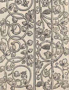 Page from Ein new kunstlich Modelbuch...(Page 15v), 1544., 1544. Creator: Peter Quentel