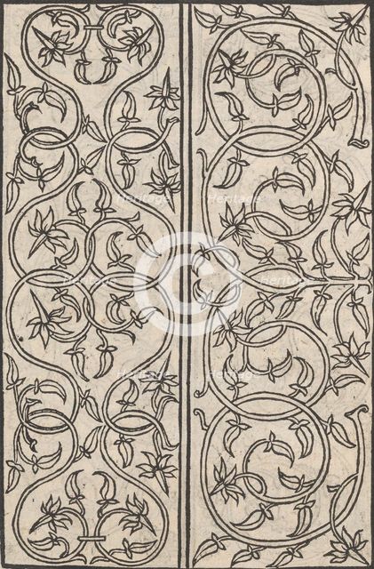 Page from Ein new kunstlich Modelbuch...(Page 16v), 1544., 1544. Creator: Peter Quentel.